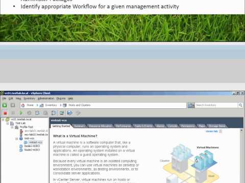 Objective 8.2 -- Administer vCenter Orchestrator -- Part 2
