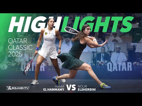 🇪🇬 El Hammamy v ElSherbini 🇪🇬 | Qatar Classic 2025 | FINAL HIGHLIGHTS