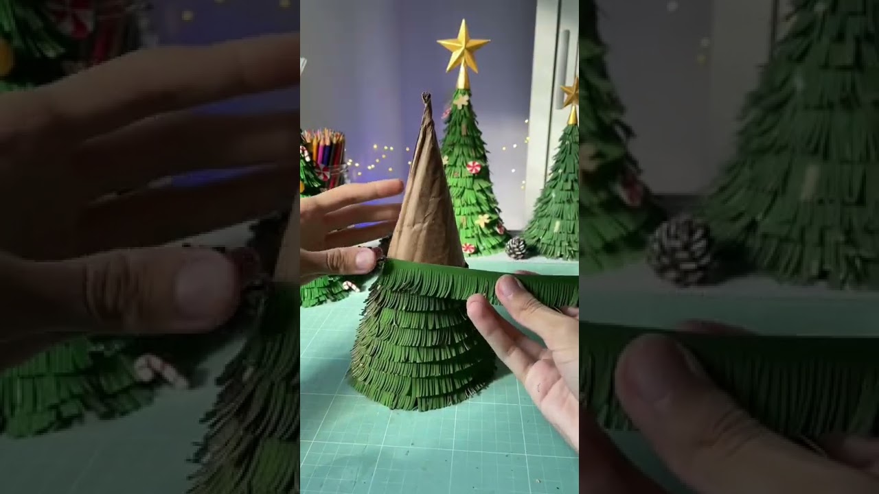 Watch Now DIY ÁRVORE DE NATAL DE PAPELÃO DIY ÁRVORE DE NATAL DE PAPELÃO