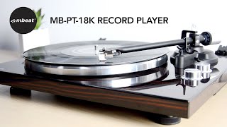 mbeat® PT-18K Bluetooth Vinyl Player 