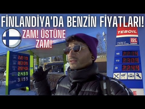 Finlandiya'da BENZİN Fiyatları! GÜNCEL 9.3.2022 | Enflasyon VE Zamlar Avrupayıda Vurdu!