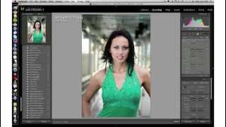 preview picture of video 'Lightroom graduated filter tool for glamour photos'