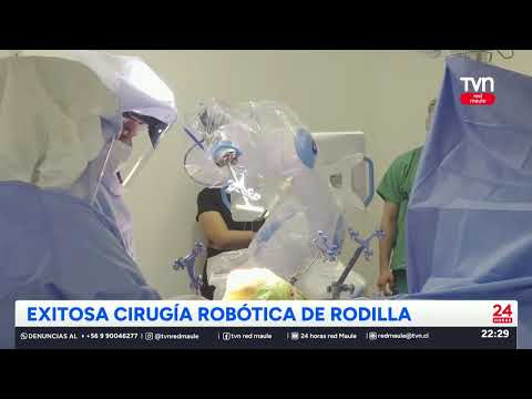 Exitosa cirugía robótica en Curicó  | 24 Horas TVN - Red Maule