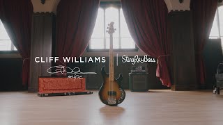Video thumbnail for The Cliff Williams Icon Series StingRay Bass by Ernie Ball