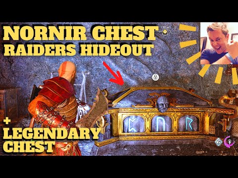 God of War Ragnarok - Nornir Chest Raiders Hideout (East, Animal Instincts, Shores of Nine, Midgard)