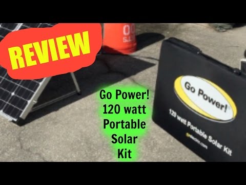Review: Go Power! 120W Portable Solar Kit