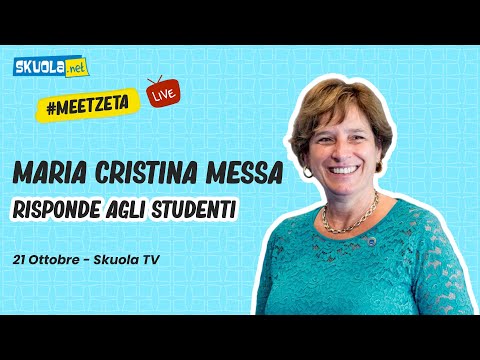 Skuola.net interroga... Maria Cristina Messa. La Ministra risponde agli studenti - #MeetZeta