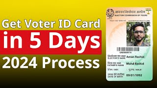 How to Apply for Voter ID Card Online | New Portal 2024 | Free 2024 Process✅