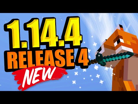 Review Minecraft 1.14.4 Pre-Release EVIL FOXES and news