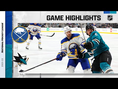 Sabres @ Sharks 11/2/21 | NHL Highlights