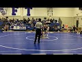 Nathaniel Sales Vs Taft @120lbs