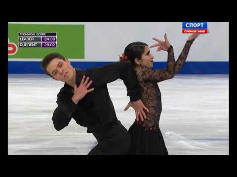 Cortney MANSOUR & Michal CESKA CZE Short Dance European Championships 2015