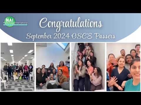 #naibabies and the whole NAI family,we are super excited for all our new RNs in Australia#NAI #OSCE