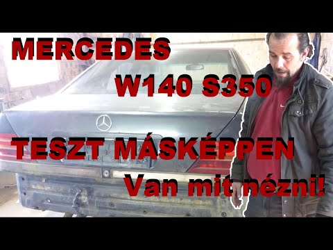 Mercedes W140 S350 - teszt - Gyilkos Bálna.