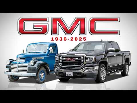 GMC Full-Size Pickup Evolution (1936–2025): C/K → Sierra EV