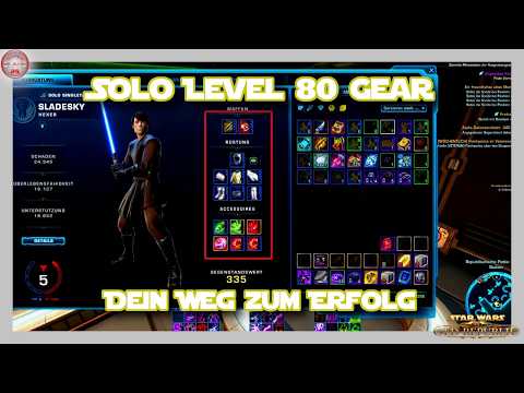 Level 80 Gear leicht gemacht! ⭐️ Solo-Guide für Neulinge | Star Wars the old Republic | 2025