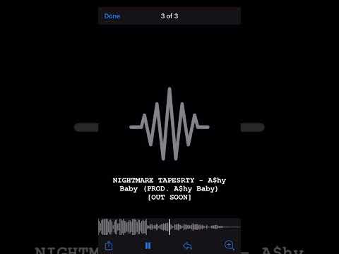 Nightmare Tapestry - Brief Statement (Prod. A$hy Baby)