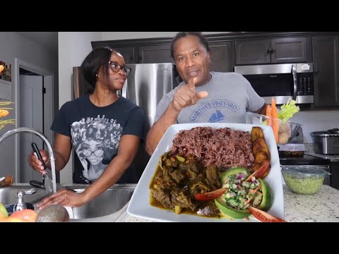 My husband decided to cook Sunday dinner / Jamaican Sunday dinner vlog