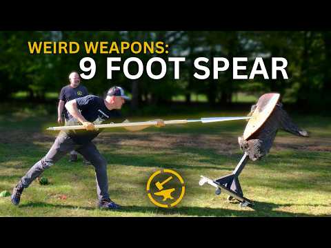 SWORD On A Spear TESTED! | Weird Weapons