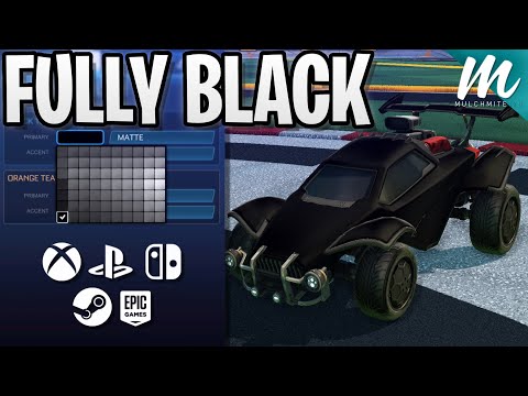EVERY WAY TO GET A BLACK CAR IN ROCKET LEAGUE!