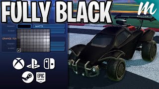 EVERY WAY TO GET A BLACK CAR IN ROCKET LEAGUE!