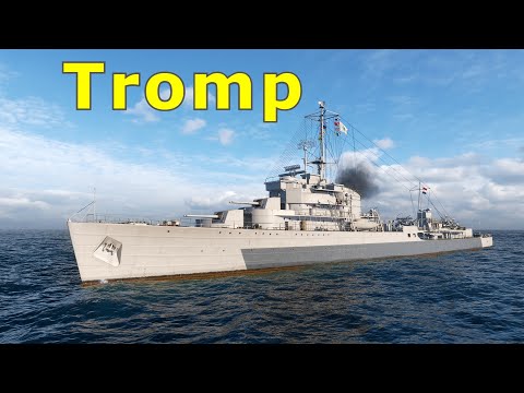 World of WarShips Tromp - 4 Kills 226K Damage