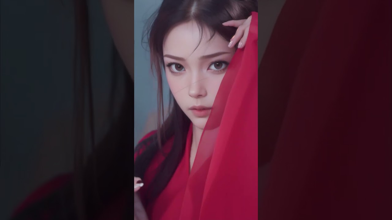 Turning myself into an AI girl holding a sword using Stable Diffusion mov2mov #stablediffusion #fyp