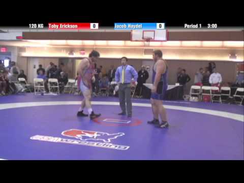 GR 120 KG - Toby Erickson vs Jacob Haydel