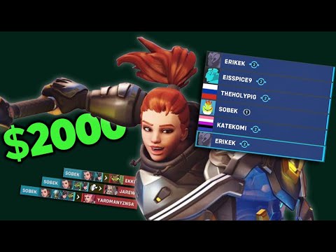 Playing in a professional Overwatch 2 GOATS tournament (FULL MATCH) Part 1