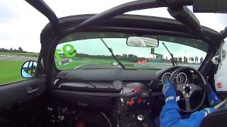 preview picture of video 'BRSCC MX5 SuperCup 2014 - Oulton Park Race 2 Car 91'
