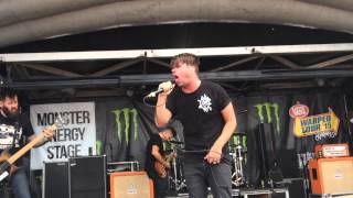 Silverstein - Heaven, Hell, and Purgatory Live @ Auburn,WA Warped Tour 2015 8/8/15