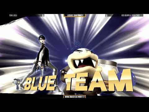 Ultra WBB #117 | Ten & Deli vs red berpo & Yoda Cage - Losers Semi Finals - Smash4