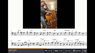 Waltz for Ruth - Charlie Haden solo.
