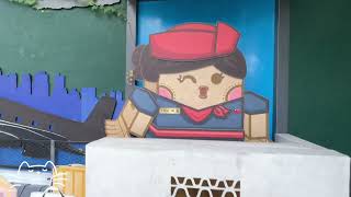 🇹🇼Travelogue - Cardboard King Theme Park #taiwan #taichung #cardboard #art #cardboardcraft
