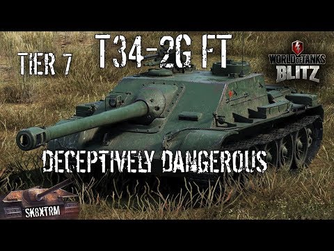 T34-2G FT - Deceptively Dangerous -Tier 7- Wot Blitz