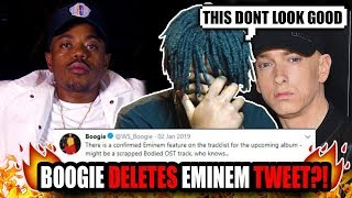 Boogie &amp; Eminem (Boogie Upset With Eminem &amp; Shady Records?)