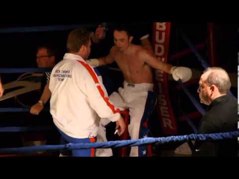 Aaron Swenson Ireland Kickboxing Fight