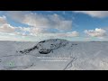 Snow On Scawt Mountain Northern Ireland 1 4K