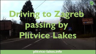 preview picture of video 'Driving from Plitvice Lakes towards Zagreb'