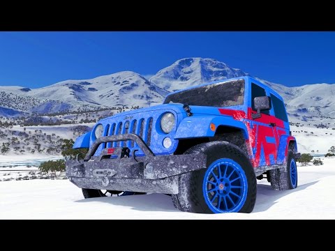 Forza Blizzard Mountain - Part 16 - CUSTOM JEEP!