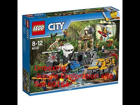 Unboxing Lego City Jungle Exploration Site 60161