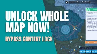 How to unlock whole Aesperia Map in Tower of Fantasy | Defog Central Ruin Region without Suppressor