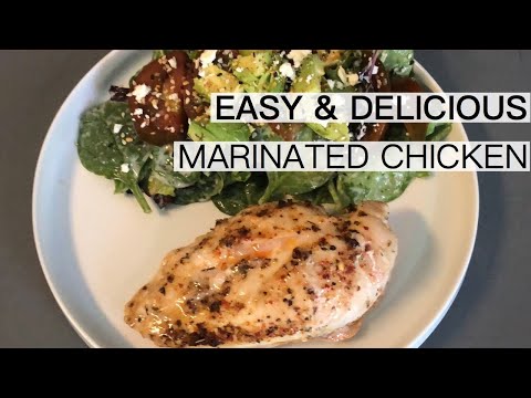 Lemon Herb Marinated Chicken Breast