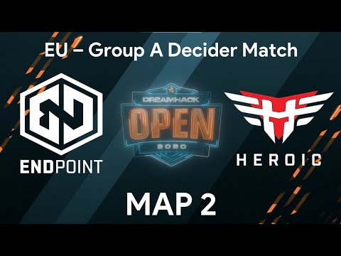 Heroic vs. Endpoint [Mirage] Map 2 - Group A Decider Match  - DreamHack OPEN Summer EU 2020