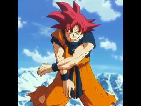 Goku turns Super Saiyan Blue on Dragon ball super broly 2019