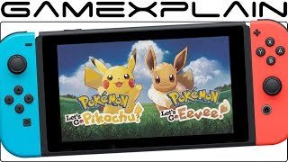 Motion Controls Not Required in Pokémon Let's Go Pikachu & Eevee...but Can't Be Turned Off