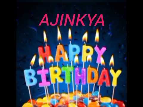 Ajinkya Name Happy Birthday to you Video Song Happy Birthday Song with names