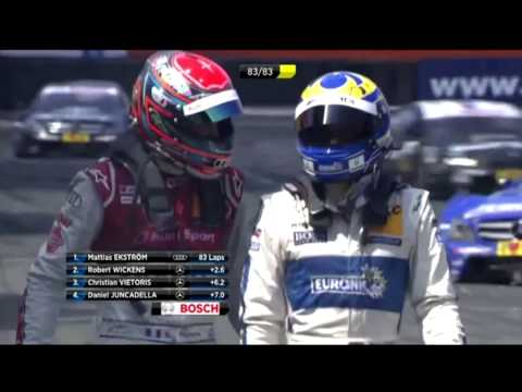 DTM 2013 Norisring - Paffett, Mortara, stupid crash and double descent