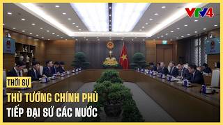 Thủ tướng Chính phủ Lê Minh Hưng tiếp Đại sứ Hàn Quốc, Australia, Canada | VTV4 