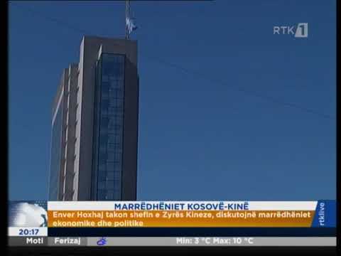 MARRËDHËNIET KOSOVË - KINË